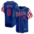 Kdoa B.Orioles #8 Cal Ripken Player Royal Independence Day Vapor Premier Limited Home Game Stitched Jerseys