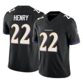 Kdoa B.Ravens #22 Derrick Henry Player Black Limited Home Game Stitched Jerseys