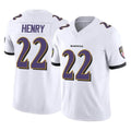 Kdoa B.Ravens #22 Derrick Henry Player White Limited Home Game Stitched Jerseys