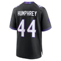 Kdoa B.Ravens #44 Marlon Humphrey Player Black Home Game Stitched Jerseys