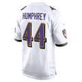 Kdoa B.Ravens #44 Marlon Humphrey Player White Alternate Home Game Stitched Jerseys