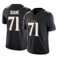 Kdoa B.Ravens #71 Olaivavega Ioane Player Black Vapor F.U.S.E. Limited Game Stitched Jerseys