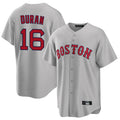 Kdoa B.Red Sox #16 Jarren Duran Player Gray Road Home Game Stitched Jersey