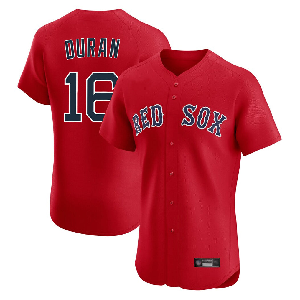 Kdoa B.Red Sox #16 Jarren Duran Player Red Limited Elite Home Game Stitched Jersey