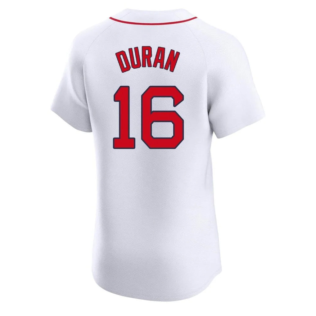 Kdoa B.Red Sox #16 Jarren Duran Player White Limited Elite Home Game Stitched Jerseys
