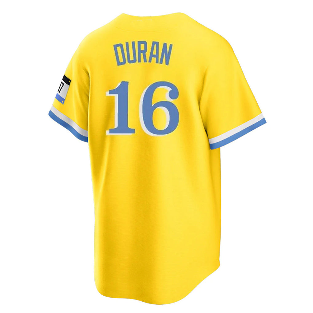 Kdoa B.Red Sox #16 Jarren Duran Player Yellow Home Game Stitched Jerseys