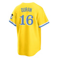 Kdoa B.Red Sox #16 Jarren Duran Player Yellow Home Game Stitched Jerseys