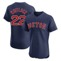 Kdoa B.Red Sox #22 Garrett Whitlock Player Navy Limited Elite Home Game Stitched Jerseys