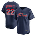 Kdoa B.Red Sox #22 Garrett Whitlock Player Navy Limited Home Game Stitched Jerseys