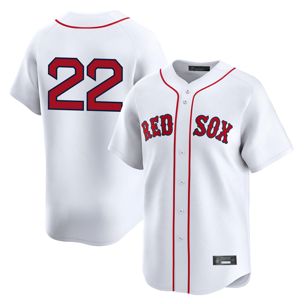 Kdoa B.Red Sox #22 Garrett Whitlock Player White USA World Classic Home Game Stitched Jerseys