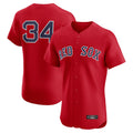 Kdoa B.Red Sox #34 David Ortiz Player Red Limited Elite Home Game Stitched Jerseys