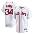 Kdoa B.Red Sox #34 David Ortiz Player White Limited Home Game Stitched Jerseys