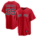 Kdoa B.Red Sox #35 Garrett Crochet Player Red Home Game Stitched Jerseys