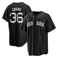 Kdoa B.Red Sox #36 Triston Casas Player Black Home Game Stitched Jerseys