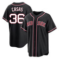 Kdoa B.Red Sox #36 Triston Casas Player Black Out Home Game Stitched Jerseys