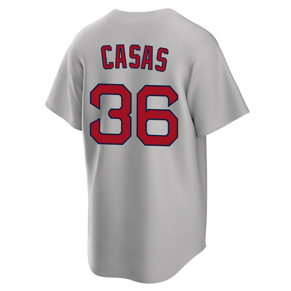 Kdoa B.Red Sox #36 Triston Casas Player Gray Road Home Game Stitched Jersey