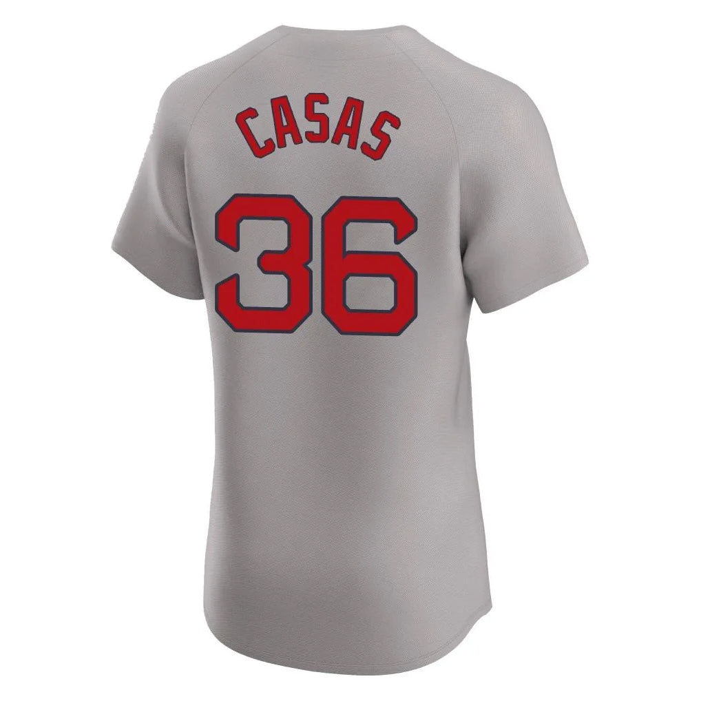Kdoa B.Red Sox #36 Triston Casas Player Gray Road Limited Elite Home Game Stitched Jerseys