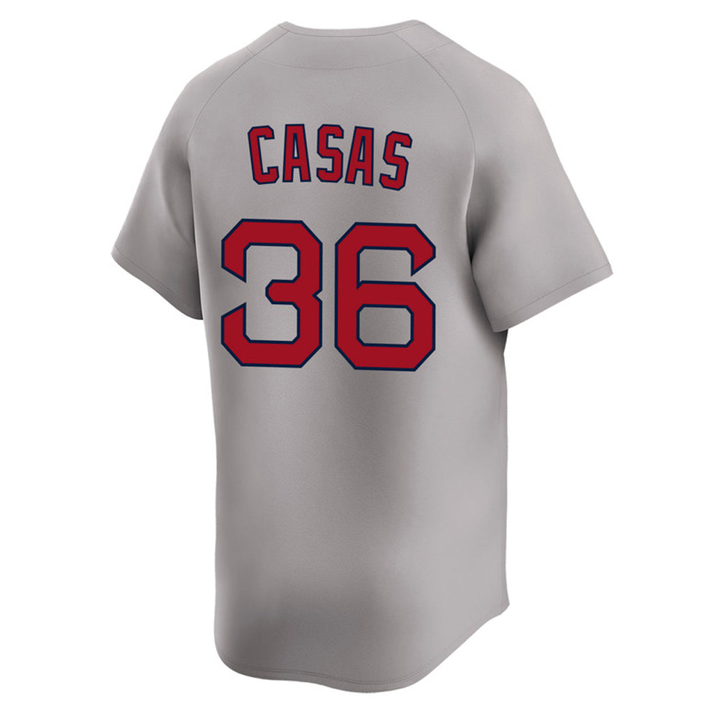 Kdoa B.Red Sox #36 Triston Casas Player Gray Road Limited Home Game Stitched Jerseys