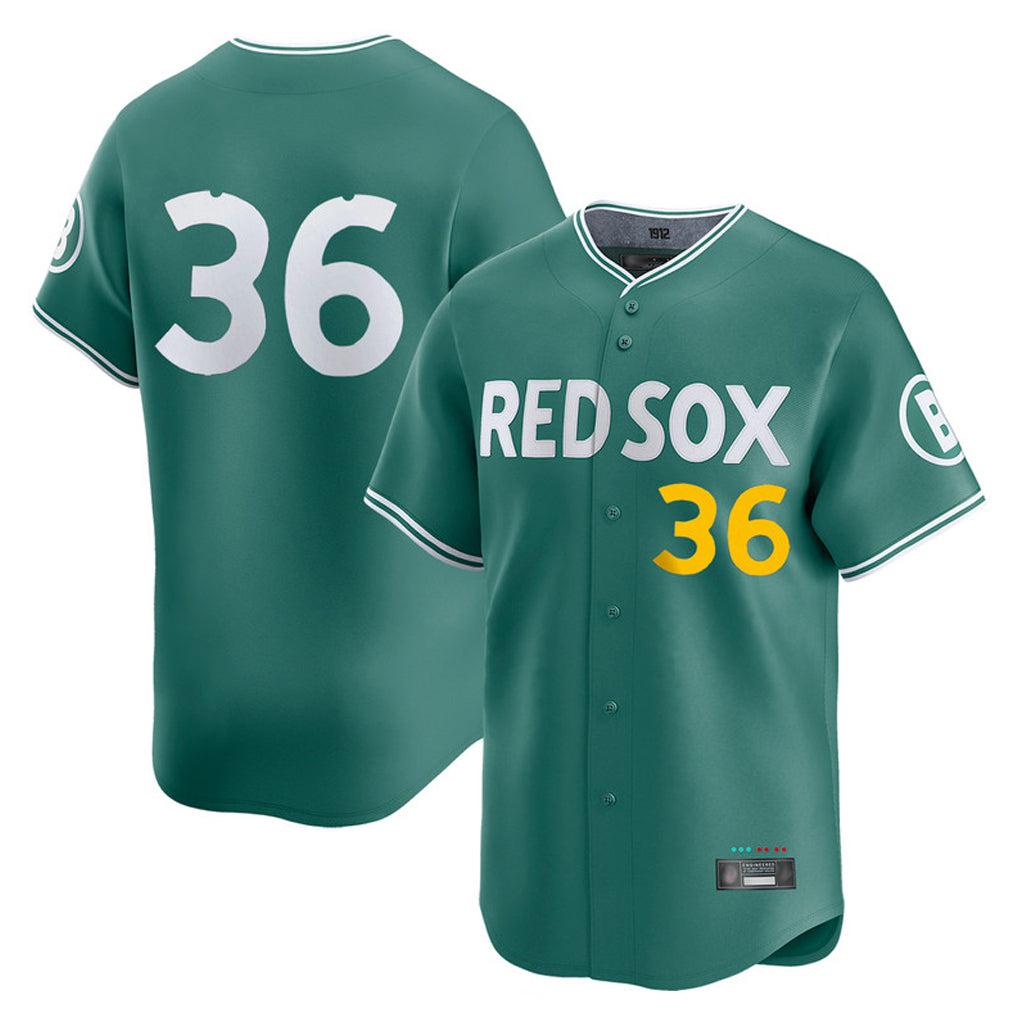 Kdoa B.Red Sox #36 Triston Casas Player Green City Connect Limited Home Game Stitched Jersey