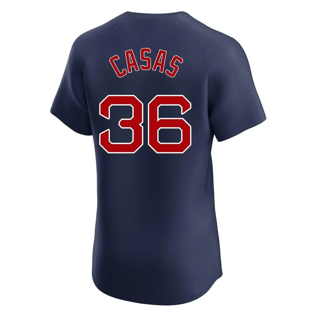 Kdoa B.Red Sox #36 Triston Casas Player Navy Limited Elite Home Game Stitched Jerseys