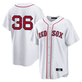 Kdoa B.Red Sox #36 Triston Casas Player White Home Game Stitched Jersey