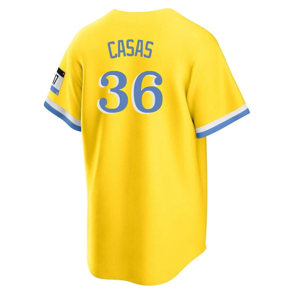 Kdoa B.Red Sox #36 Triston Casas Player Yellow Home Game Stitched Jerseys