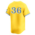 Kdoa B.Red Sox #36 Triston Casas Player Yellow Limited Home Game Stitched Jerseys