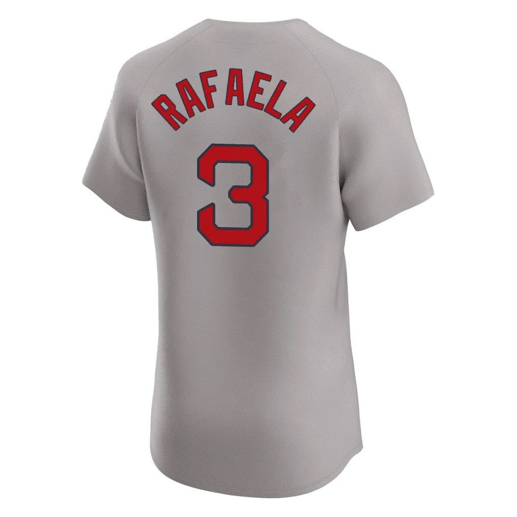 Kdoa B.Red Sox #3 Ceddanne Rafaela Player Gray Road Limited Elite Home Game Stitched Jerseys