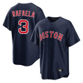 Kdoa B.Red Sox #3 Ceddanne Rafaela Player Navy Home Game Stitched Jersey