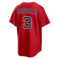 Kdoa B.Red Sox #3 Ceddanne Rafaela Player Red Home Game Stitched Jerseys