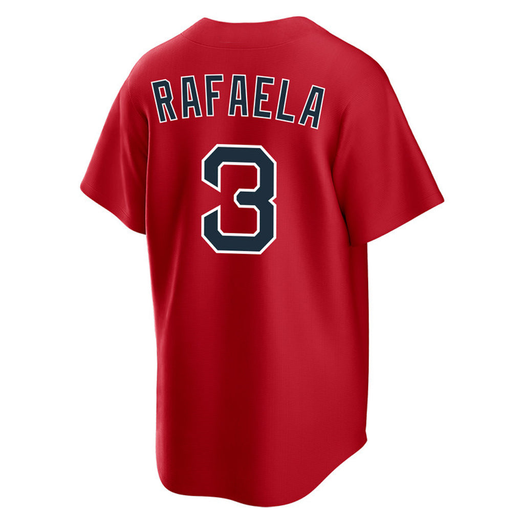 Kdoa B.Red Sox #3 Ceddanne Rafaela Player Red Home Game Stitched Jerseys