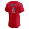 Kdoa B.Red Sox #3 Ceddanne Rafaela Player Red Limited Elite Home Game Stitched Jerseys