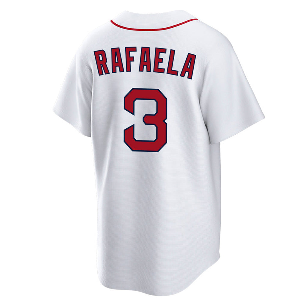 Kdoa B.Red Sox #3 Ceddanne Rafaela Player White Home Game Stitched Jerseys