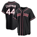 Kdoa B.Red Sox #44 Aroldis Chapman Player Black Out Home Game Stitched Jerseys