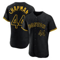 Kdoa B.Red Sox #44 Aroldis Chapman Player Black Snake Skin City Limited Elite Home Stitched Jerseys