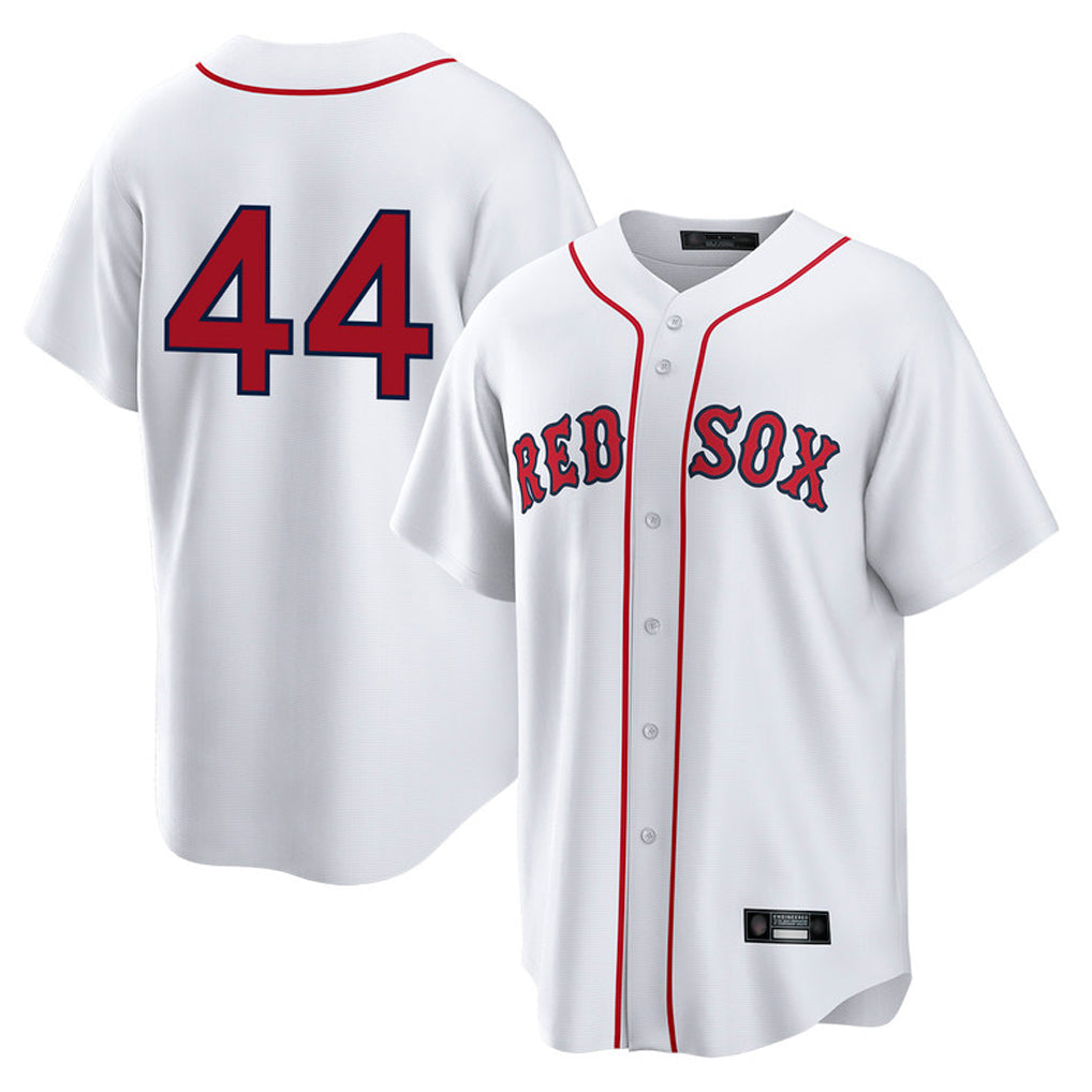 Kdoa B.Red Sox #44 Aroldis Chapman Player White Home Game Stitched Jerseys