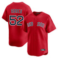 Kdoa B.Red Sox #52 Wilyer Abreu Player Red Limited Home Game Stitched Jerseys