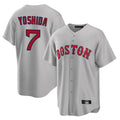 Kdoa B.Red Sox #7 Masataka Yoshida Player Gray Road Home Game Stitched Jersey