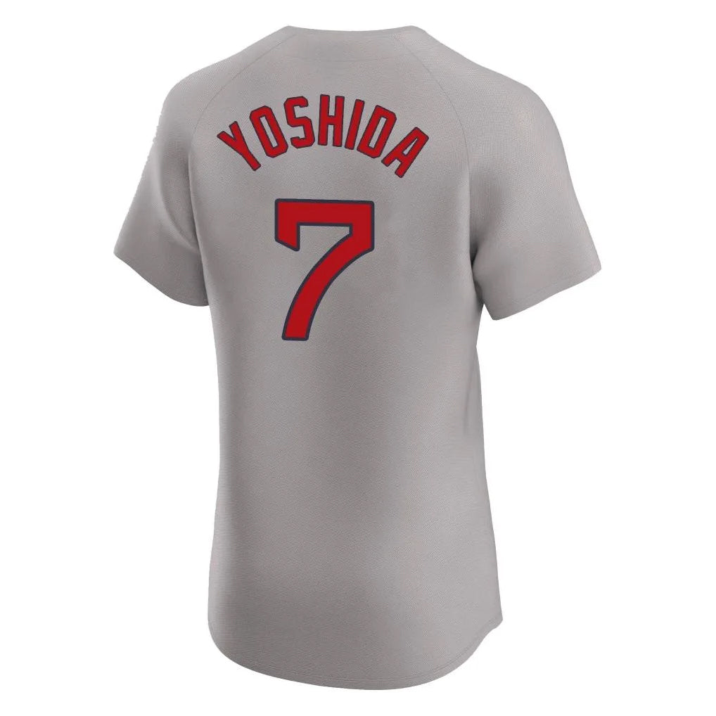 Kdoa B.Red Sox #7 Masataka Yoshida Player Gray Road Limited Elite Home Game Stitched Jerseys