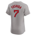 Kdoa B.Red Sox #7 Masataka Yoshida Player Gray Road Limited Elite Home Game Stitched Jerseys