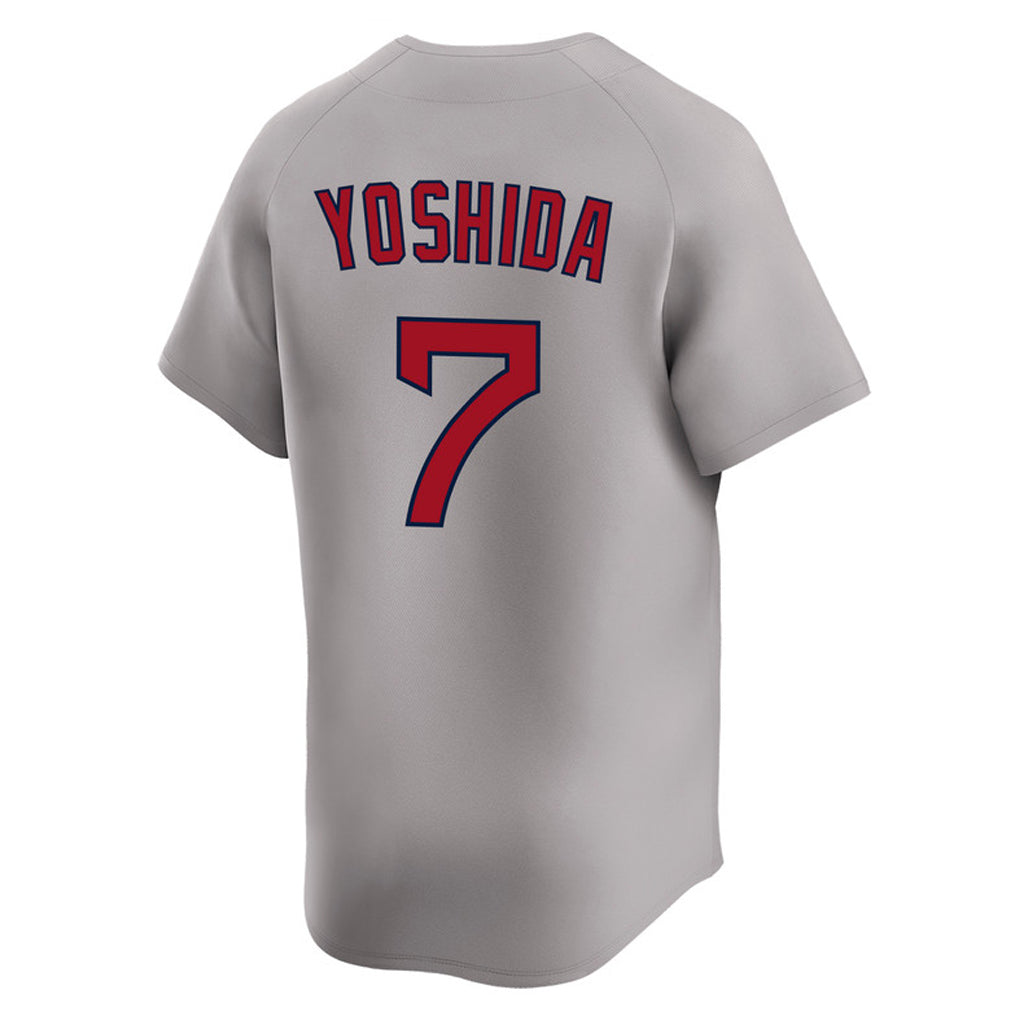 Kdoa B.Red Sox #7 Masataka Yoshida Player Gray Road Limited Home Game Stitched Jerseys