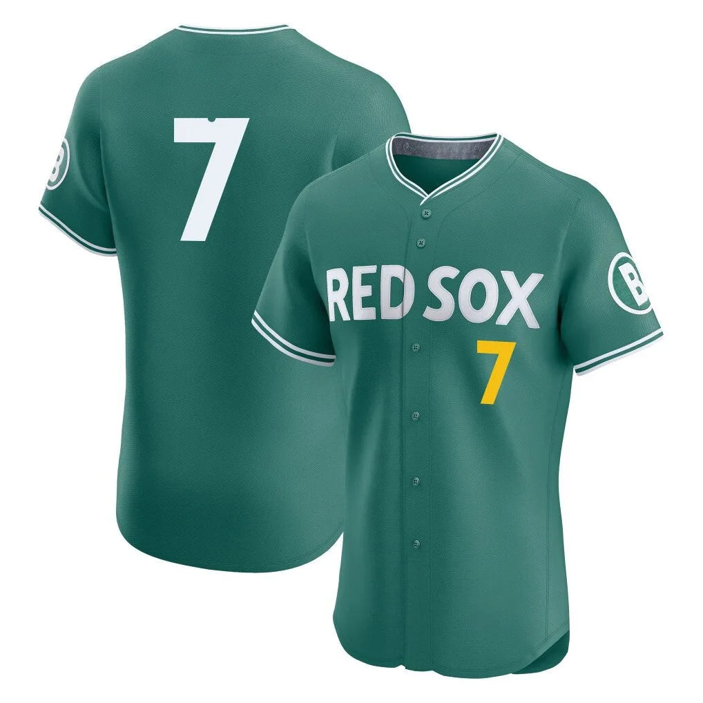 Kdoa B.Red Sox #7 Masataka Yoshida Player Green City Connect Limited Elite Home Game Stitched Jersey