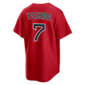 Kdoa B.Red Sox #7 Masataka Yoshida Player Red Home Game Stitched Jerseys