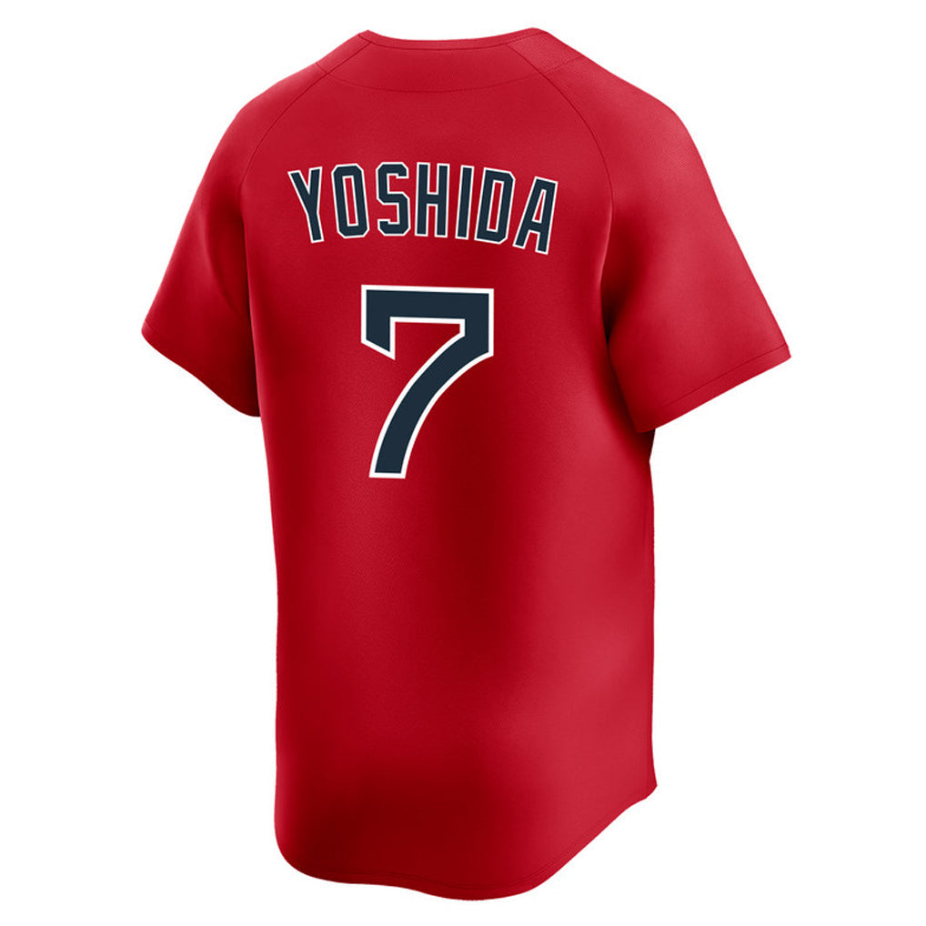 Kdoa B.Red Sox #7 Masataka Yoshida Player Red Limited Home Game Stitched Jerseys