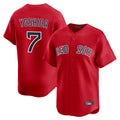Kdoa B.Red Sox #7 Masataka Yoshida Player Red Limited Home Game Stitched Jersey