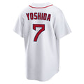 Kdoa B.Red Sox #7 Masataka Yoshida Player White Home Game Stitched Jerseys