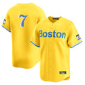 Kdoa B.Red Sox #7 Masataka Yoshida Player Yellow Limited Home Game Stitched Jersey