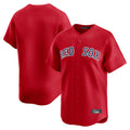 Kdoa B.Red Sox Blank Player Red Limited Home Game Stitched Jerseys