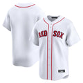 Kdoa B.Red Sox Blank Player White Limited Home Game Stitched Jerseys