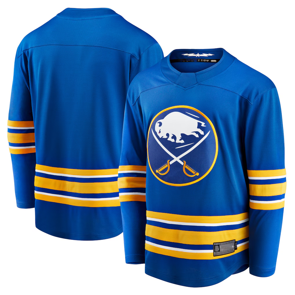 Kdoa B.Sabres Royal Home Breakaway Stitched Jerseys